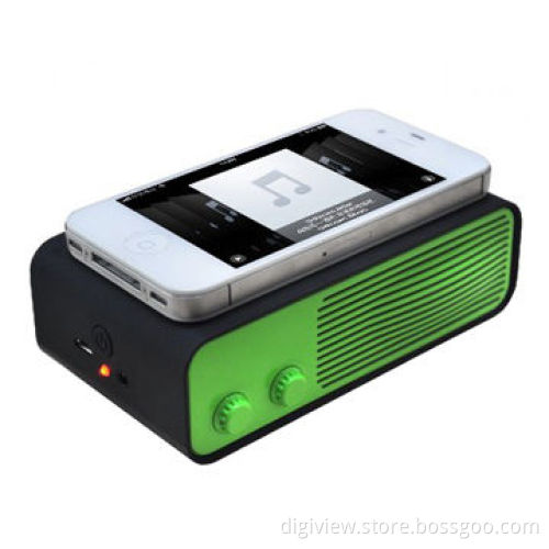 Wireless magic induction speaker with fancy decoration design